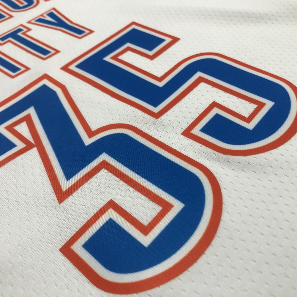 Oklahoma City Thunder White 35 Durant