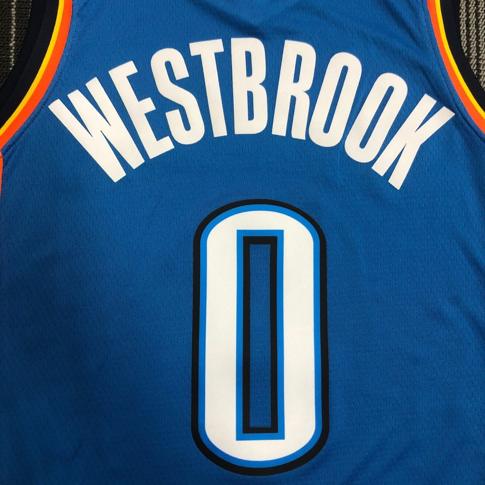 Oklahoma City Thunder Blue 0 Westbrook