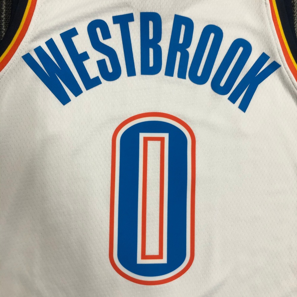 Oklahoma City Thunder White 0 Westbrook