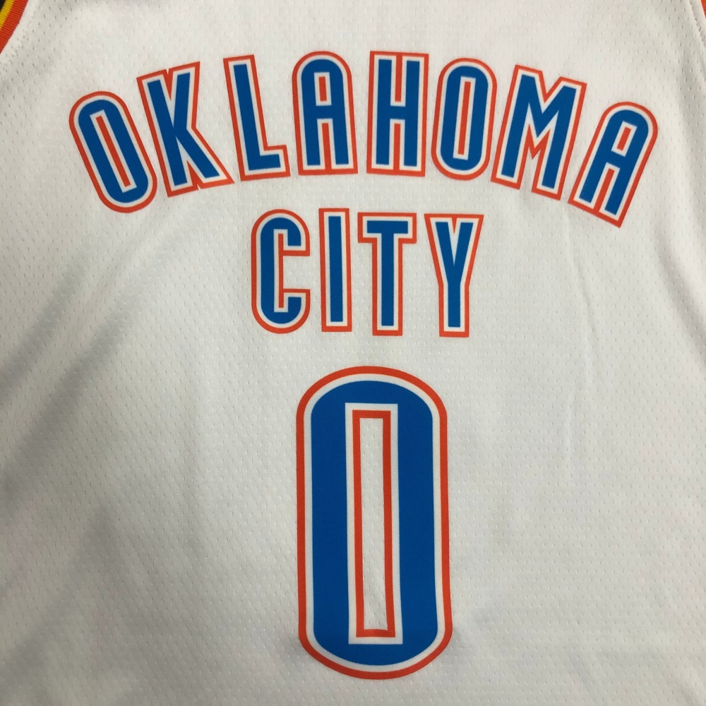 Oklahoma City Thunder White 0 Westbrook