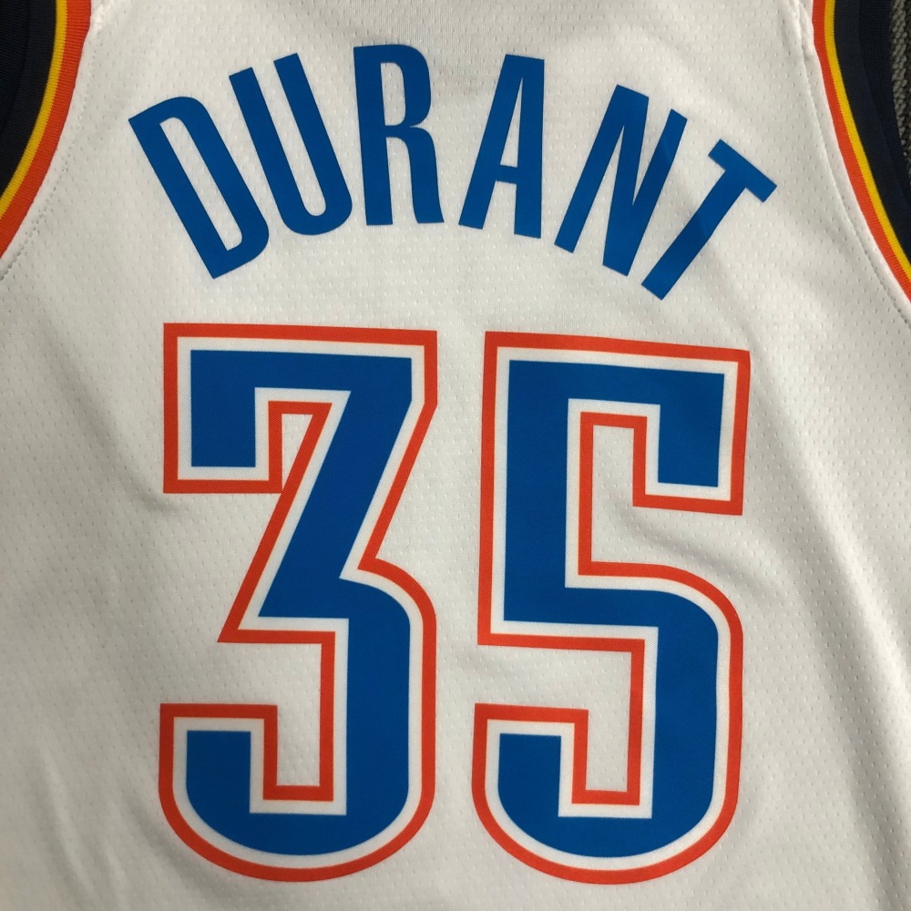 Oklahoma City Thunder White 35 Durant
