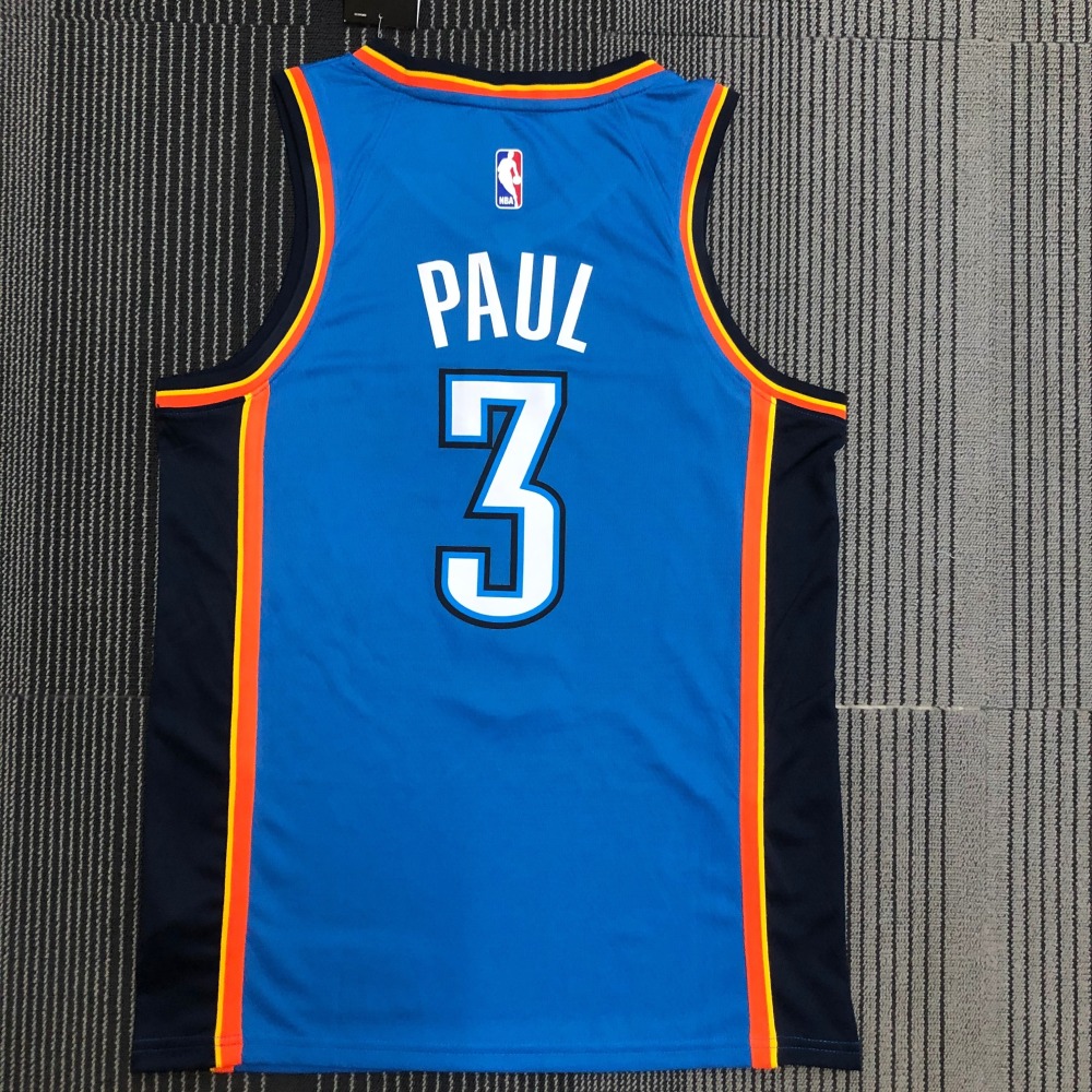 Oklahoma City Thunder Blue 3 Paul
