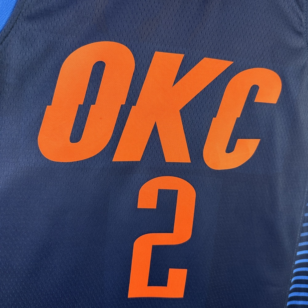 Oklahoma City Thunder Blue Stripe 2 Alexander