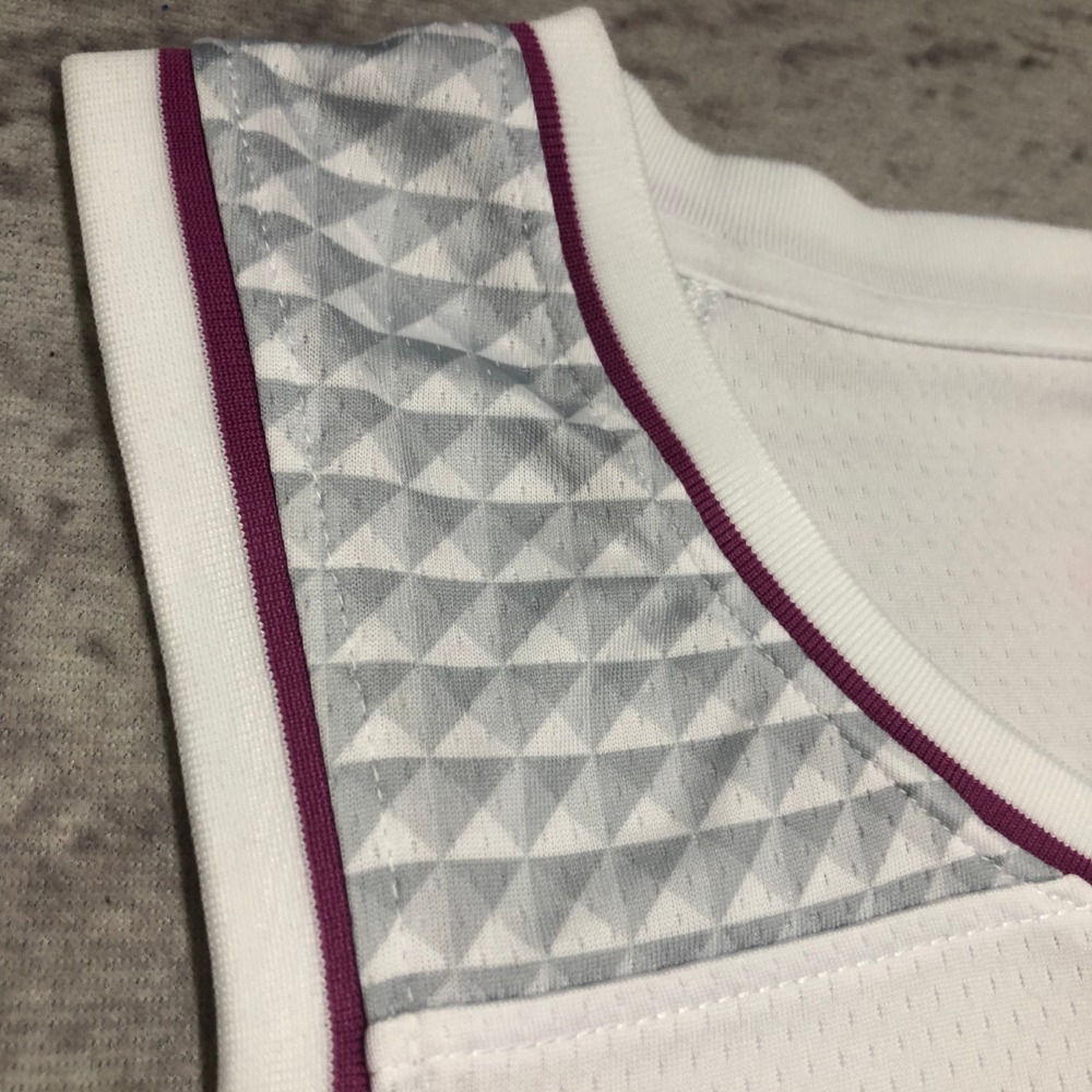 Minnesota Timberwolves White Pink 25 Ross