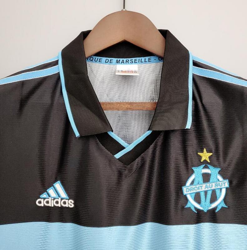 Retro 1999-00 Marseille third black Football jersey retro