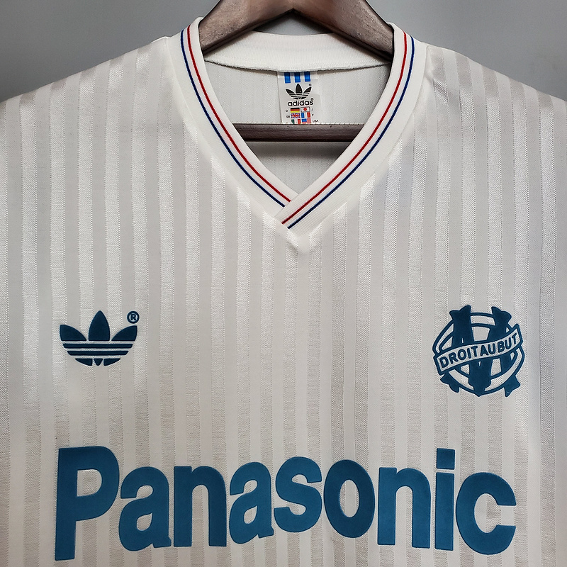 Retro Marseille 1990 home Football jersey retro