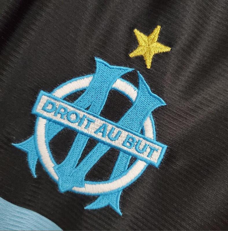 Retro 1999-00 Marseille third black Football jersey retro