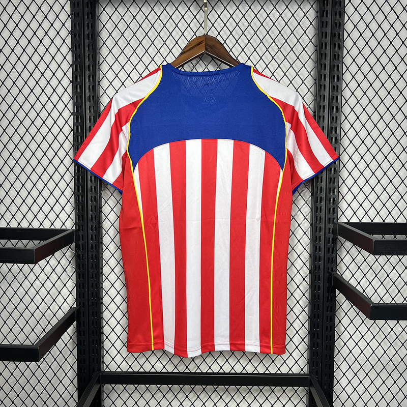 Retro Atletico Madrid 2004-05 home Football jersey retro