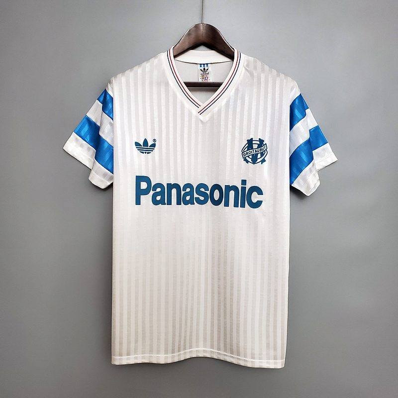 Retro Marseille 1990 home Football jersey retro