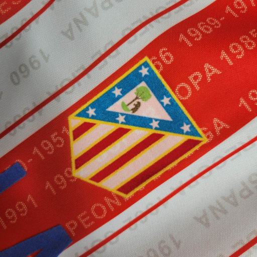 Retro 1994-95 Atletico Madrid Home Football jersey retro