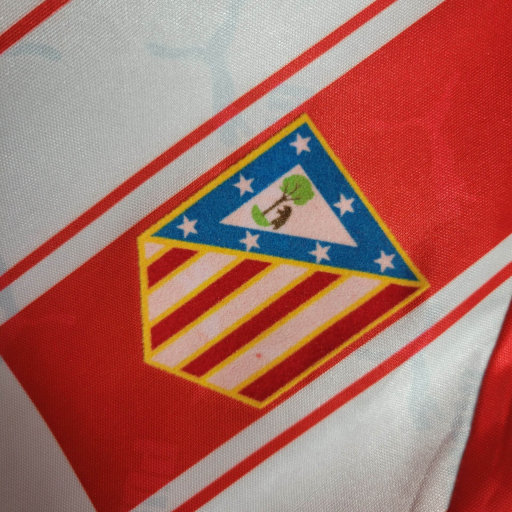 Retro 1995-96 Atletico Madrid Home Football jersey retro