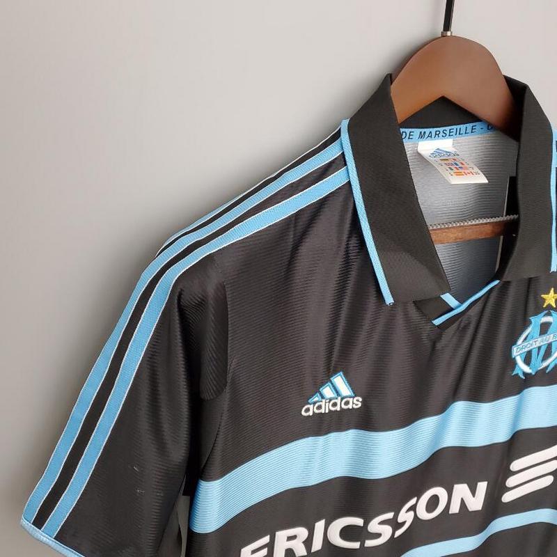 Retro 1999-00 Marseille third black Football jersey retro