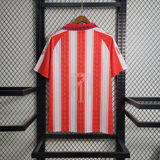 Retro 1994-95 Atletico Madrid Home Football jersey retro