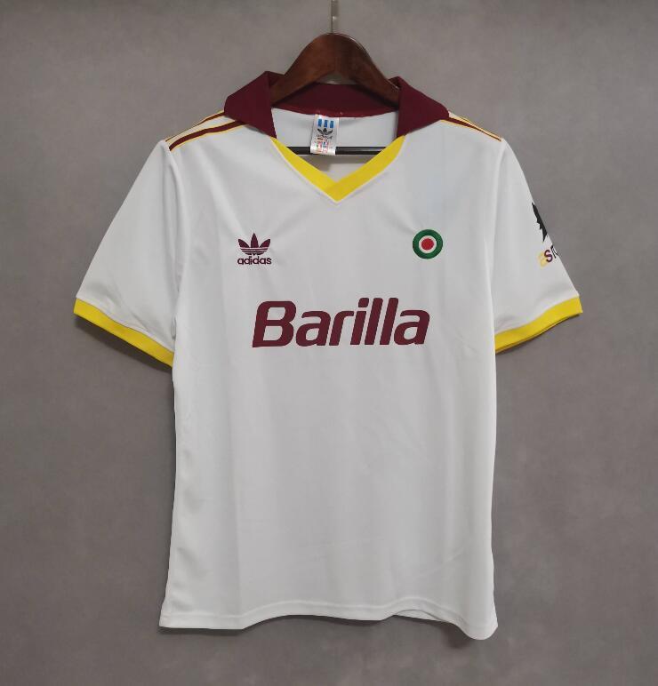 Retro AS Roma 1991-92 home Football jersey retro