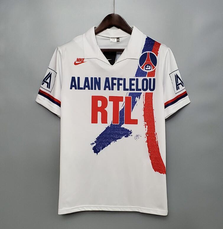 Retro 1990-92 PSG home Football jersey retro
