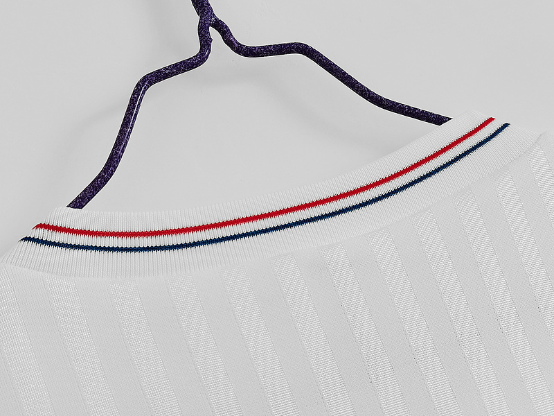 Retro Marseille 1990 home long sleeve Football jersey retro