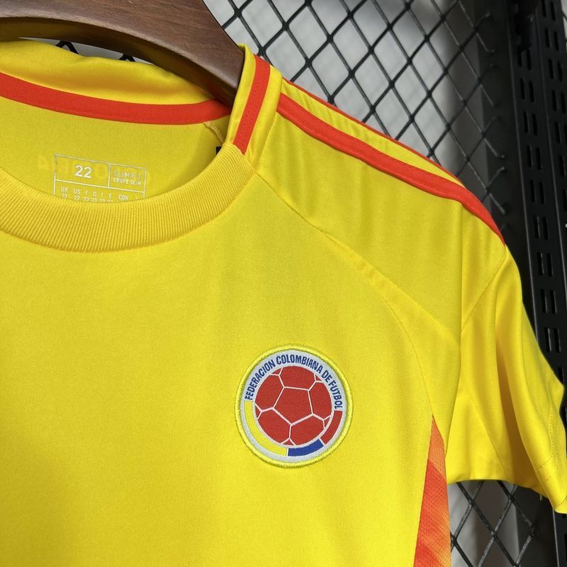 2024-25 Colombia Home KIDS Soccer Jersey