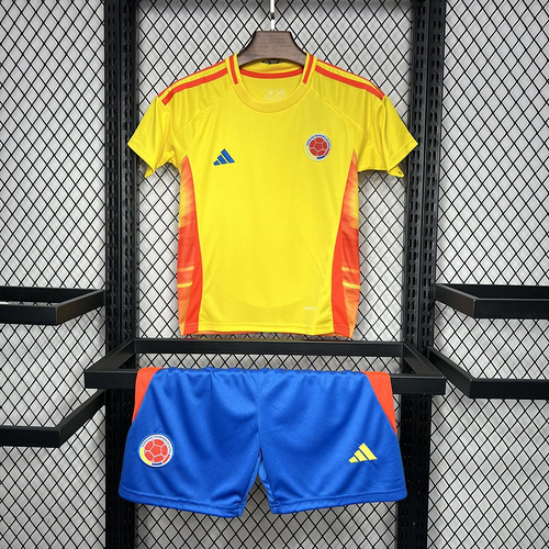 2024-25 Colombia Home KIDS Soccer Jersey