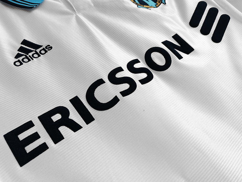 Retro 1998-99 Marseille Home yellow Football jersey retro