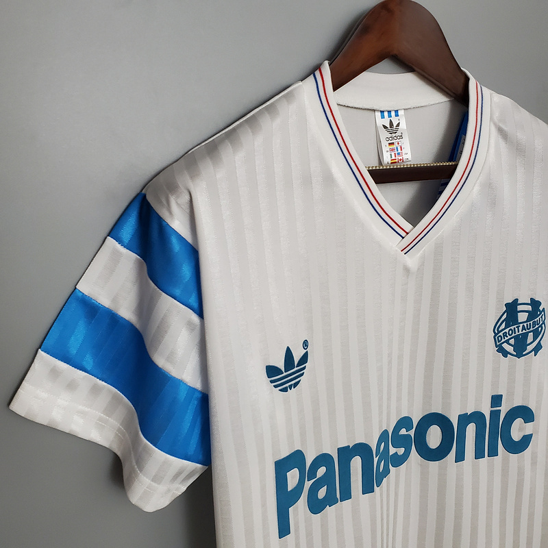 Retro Marseille 1990 home Football jersey retro