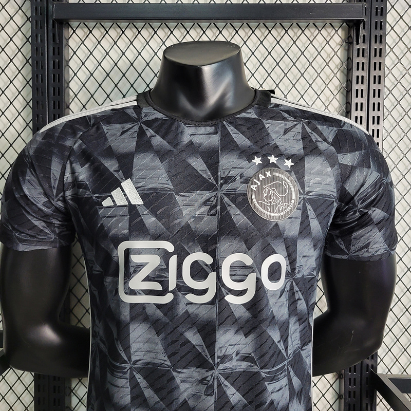 2024-25 PLAYER Ajax Black Football jersey