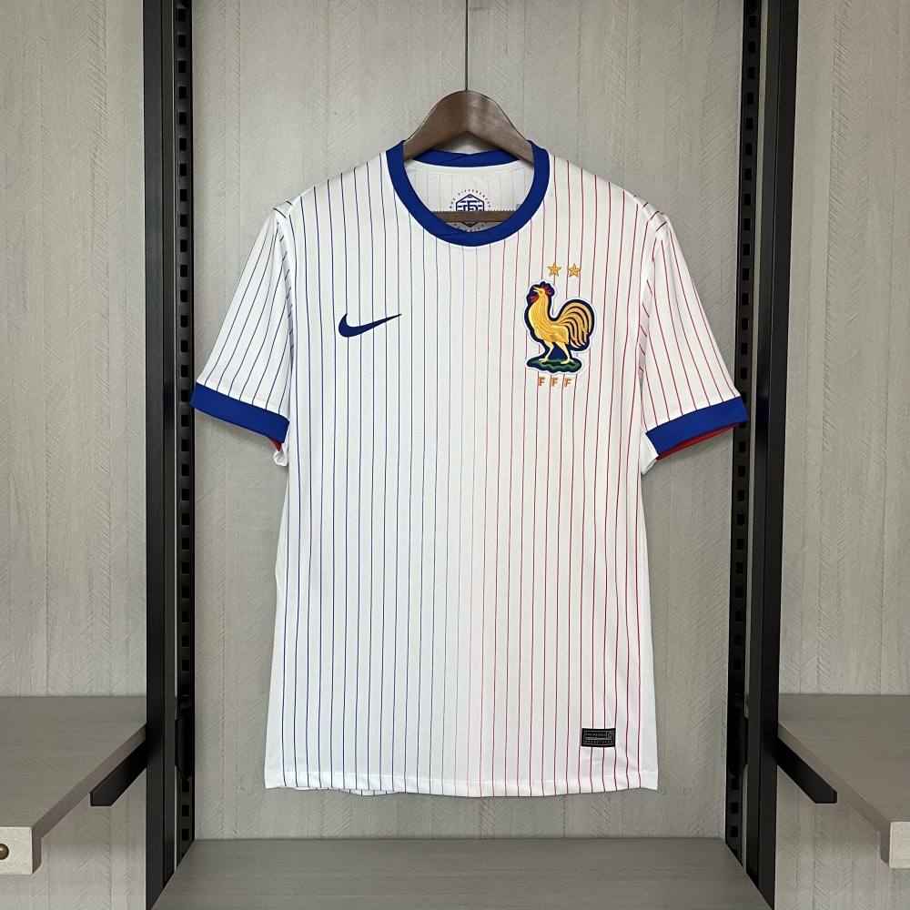 2024-25 France away CAMAVINGA  GRIEZMANN GIROUD MBAPPE DEMBELE T. HERNANDEZ Football jersey