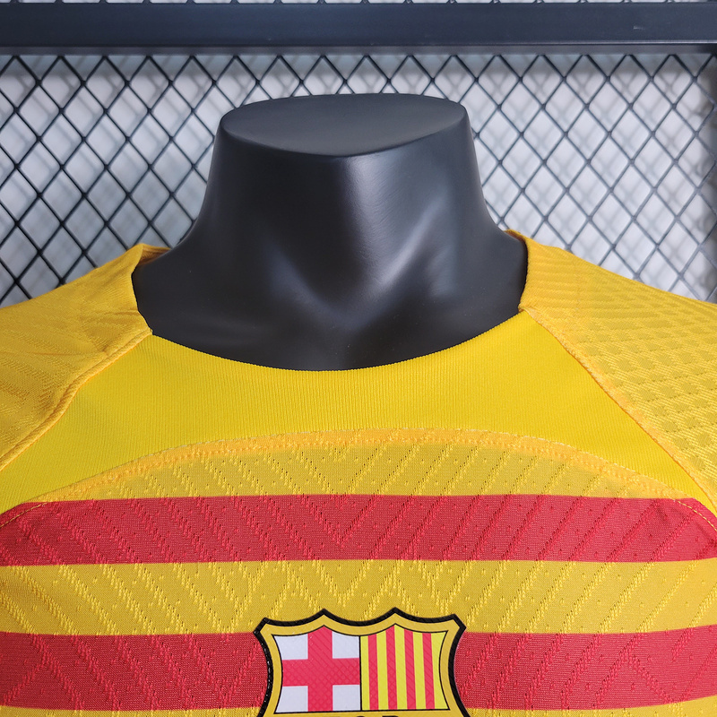 2023-24 Player Barcelona 4 away GAVI LEWANDOWSKI F. DE JONG PEDRI FERMíN Football jersey