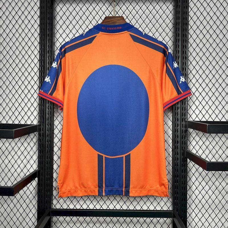 Retro 1998 FC Barcelona away Master RONALDO Football jersey retro