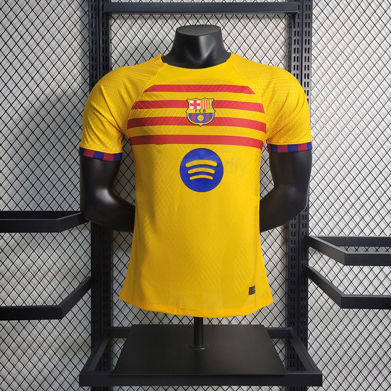 Player 2024-25 Barcelona Yellow Football jersey
