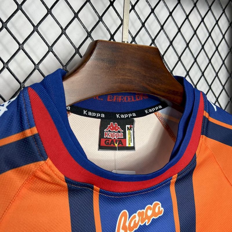 Retro 1998 FC Barcelona away Master RONALDO Football jersey retro