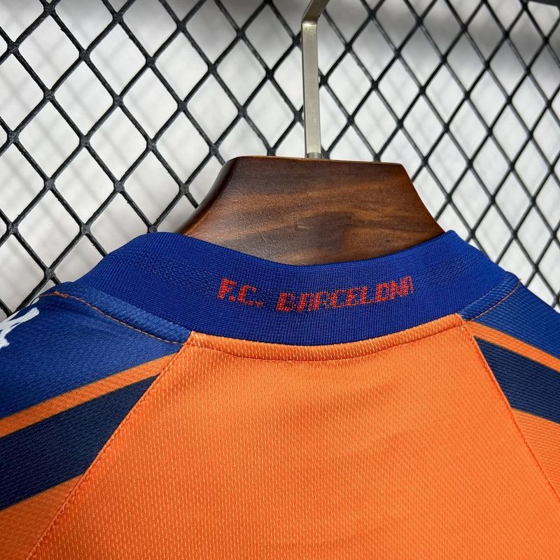 Retro 1998 FC Barcelona away Master RONALDO Football jersey retro