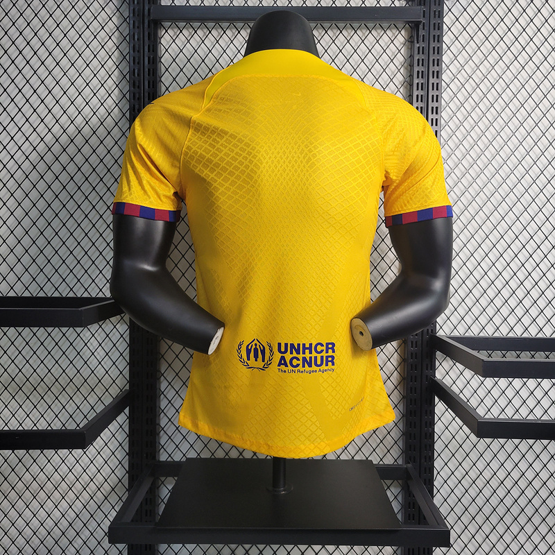 2023-24 Player Barcelona 4 away GAVI LEWANDOWSKI F. DE JONG PEDRI FERMíN Football jersey