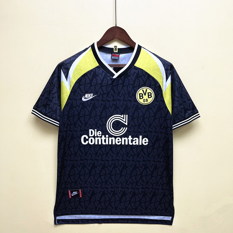 Retro 1996 Dortmund home Football jersey retro