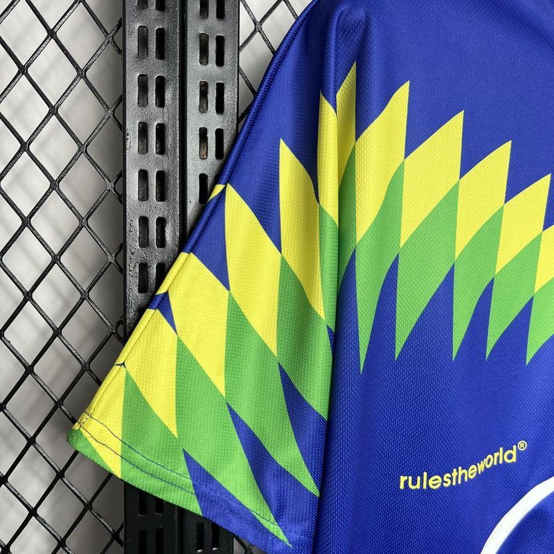 Retro 1995 Brazil Away Corteiz Football jersey retro Brazil