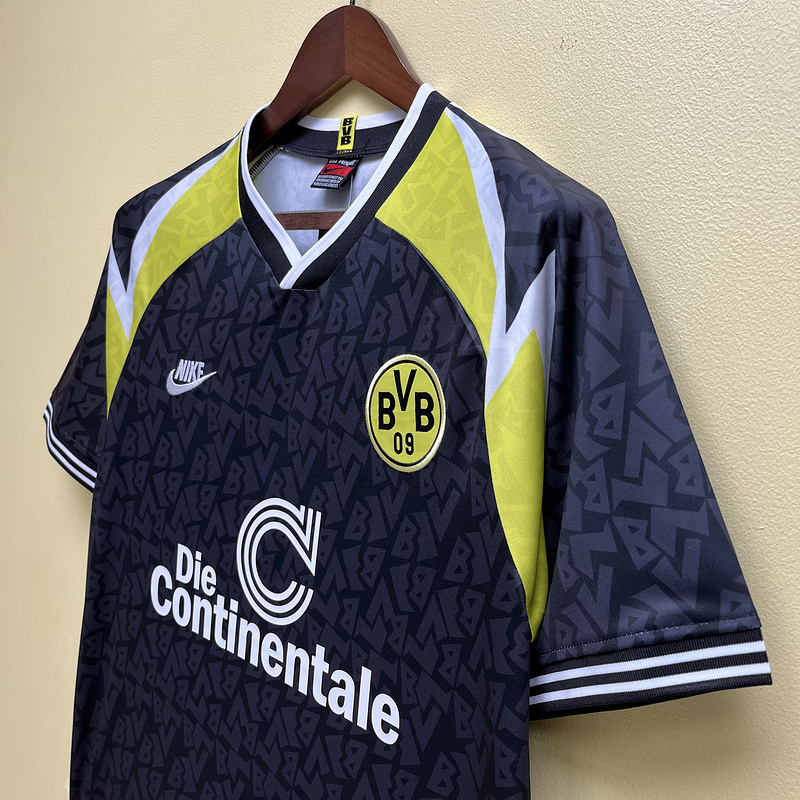 Retro 1996 Dortmund home Football jersey retro
