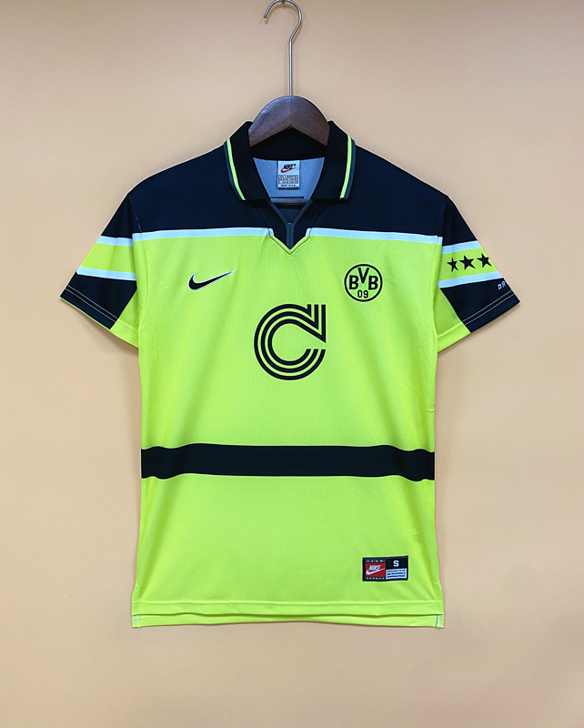 Retro 1996-97 Dortmund home Football jersey retro