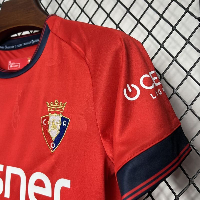 2024-25 Osasuna Home Kids Football jersey