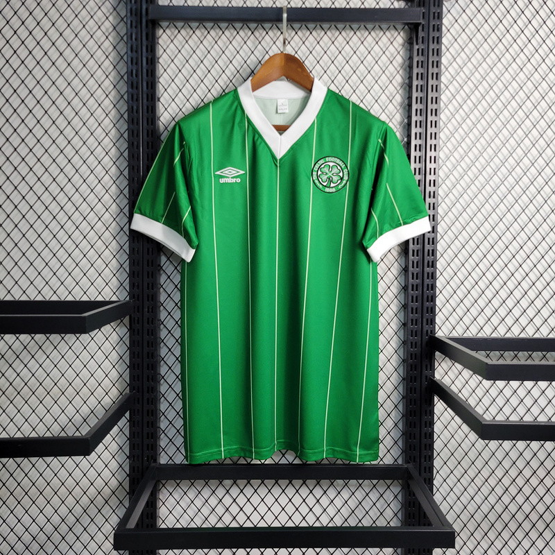 Retro 1984-86 Celtic 2 away football jersey retro