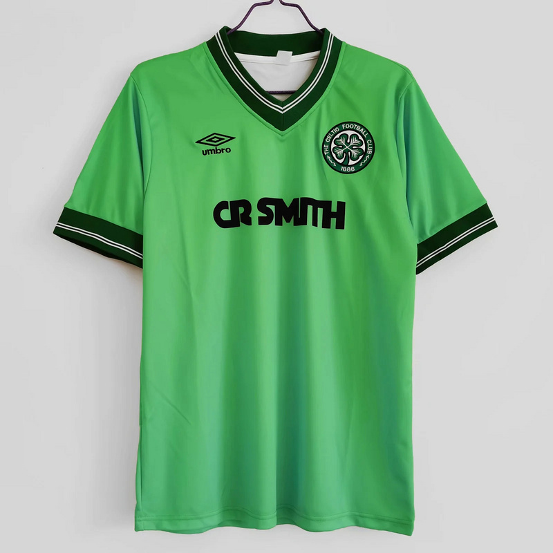 retro 1984-86 Celtic Green football jersey retro