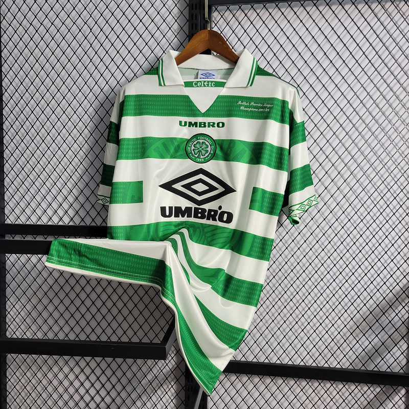 Retro 1998 Celtic Home Champion football jersey retro