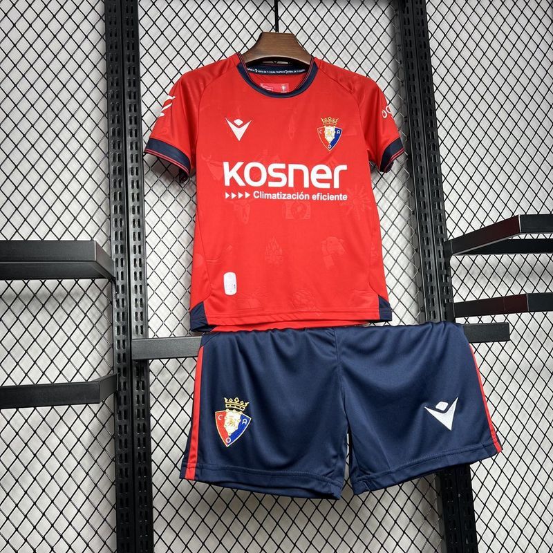 2024-25 Osasuna Home Kids Football jersey