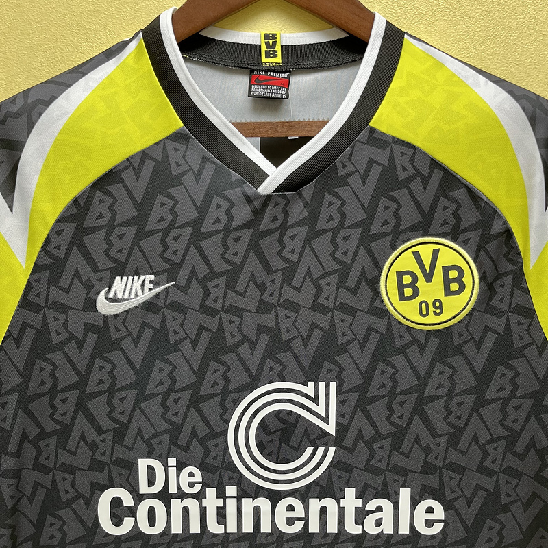 Retro 1996 Dortmund home Football jersey retro