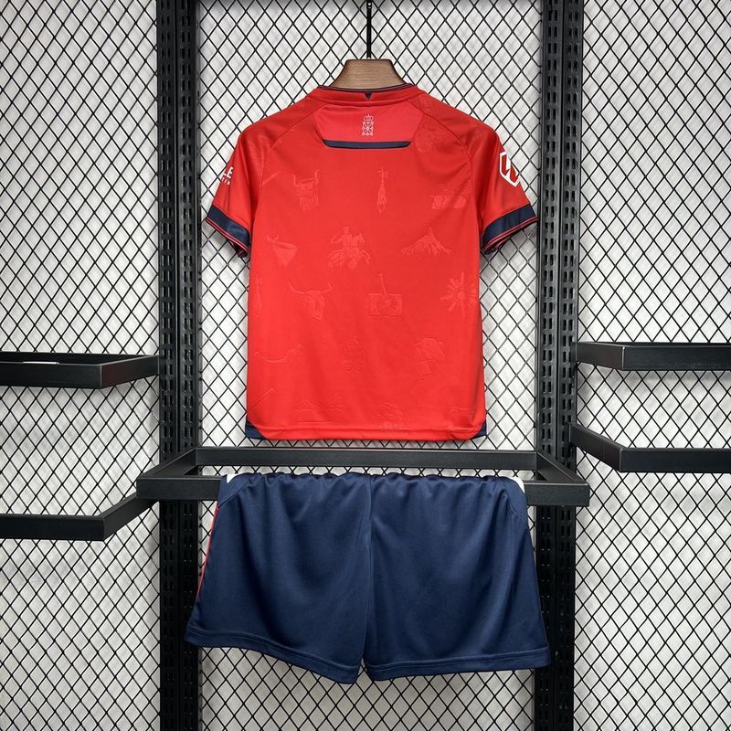 2024-25 Osasuna Home Kids Football jersey