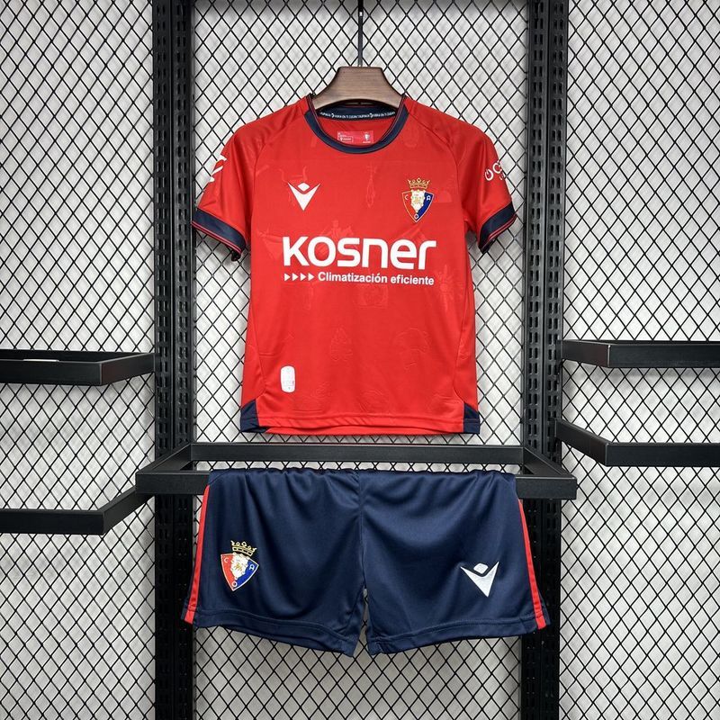 2024-25 Osasuna Home Kids Football jersey