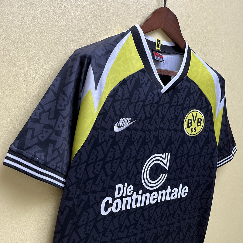 Retro 1996 Dortmund home Football jersey retro