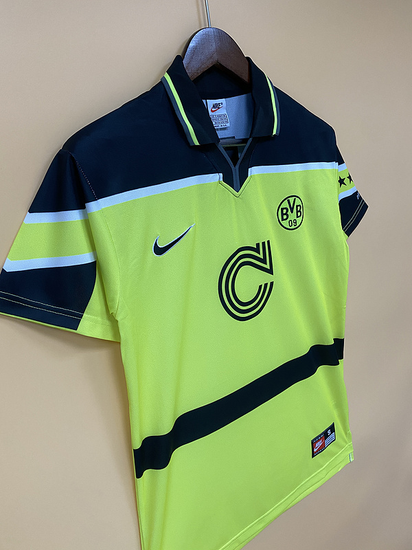 Retro 1996-97 Dortmund home Football jersey retro
