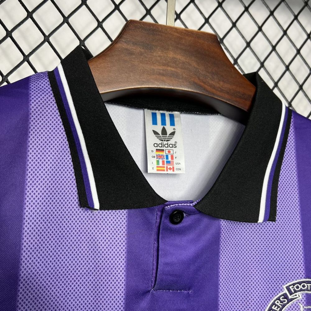 Retro 1994-95 Rangers European Third away football jersey Retro