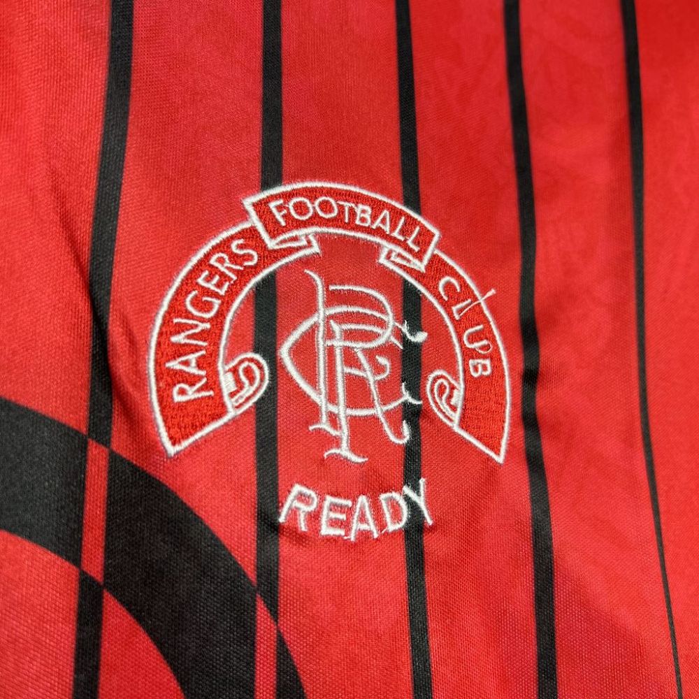 Retro 1994-95 Rangers away football jersey Retro