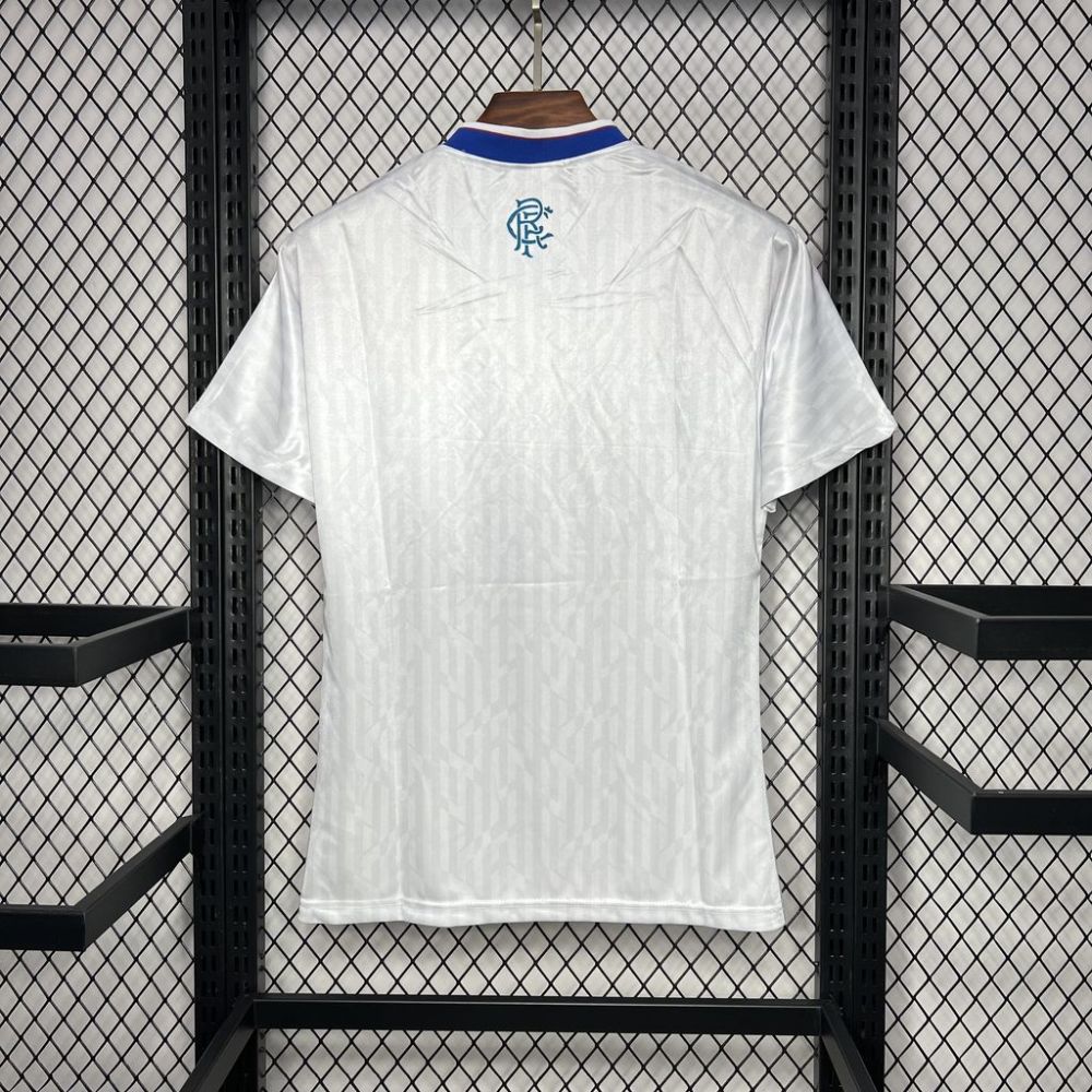 Retro 1990-92 Rangers away football jersey Retro