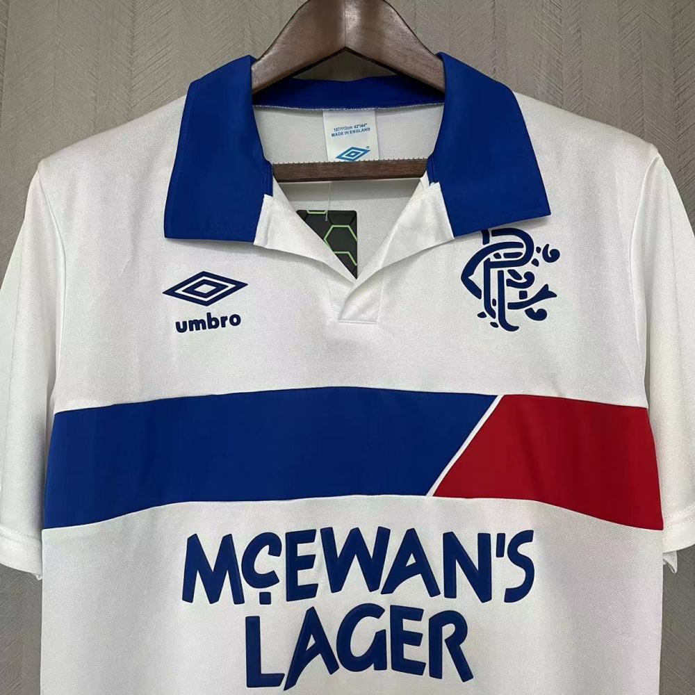 Retro 1994 Rangers away football jersey Retro